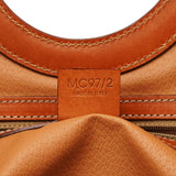 Celine Brown Monogram Round Handle Bag