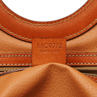 Celine Brown Monogram Round Handle Bag