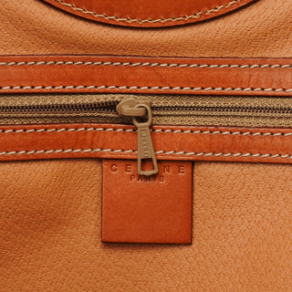 Celine Brown Monogram Round Handle Bag