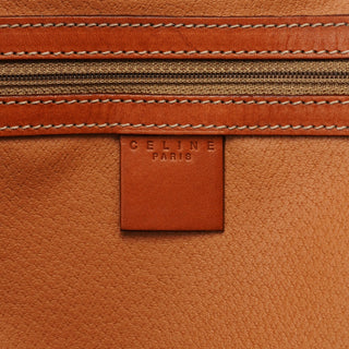 Celine Brown Monogram Round Handle Bag
