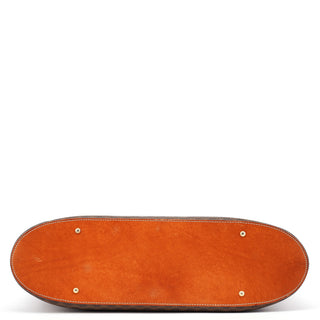 Celine Brown Monogram Round Handle Bag