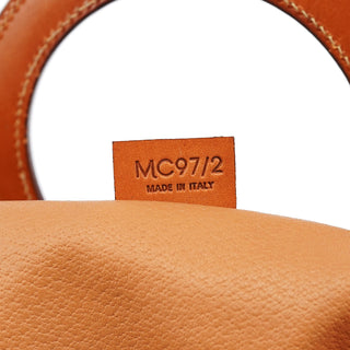 Celine Brown Monogram Round Handle Bag