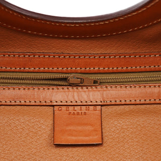 Celine Brown Monogram Round Handle Bag