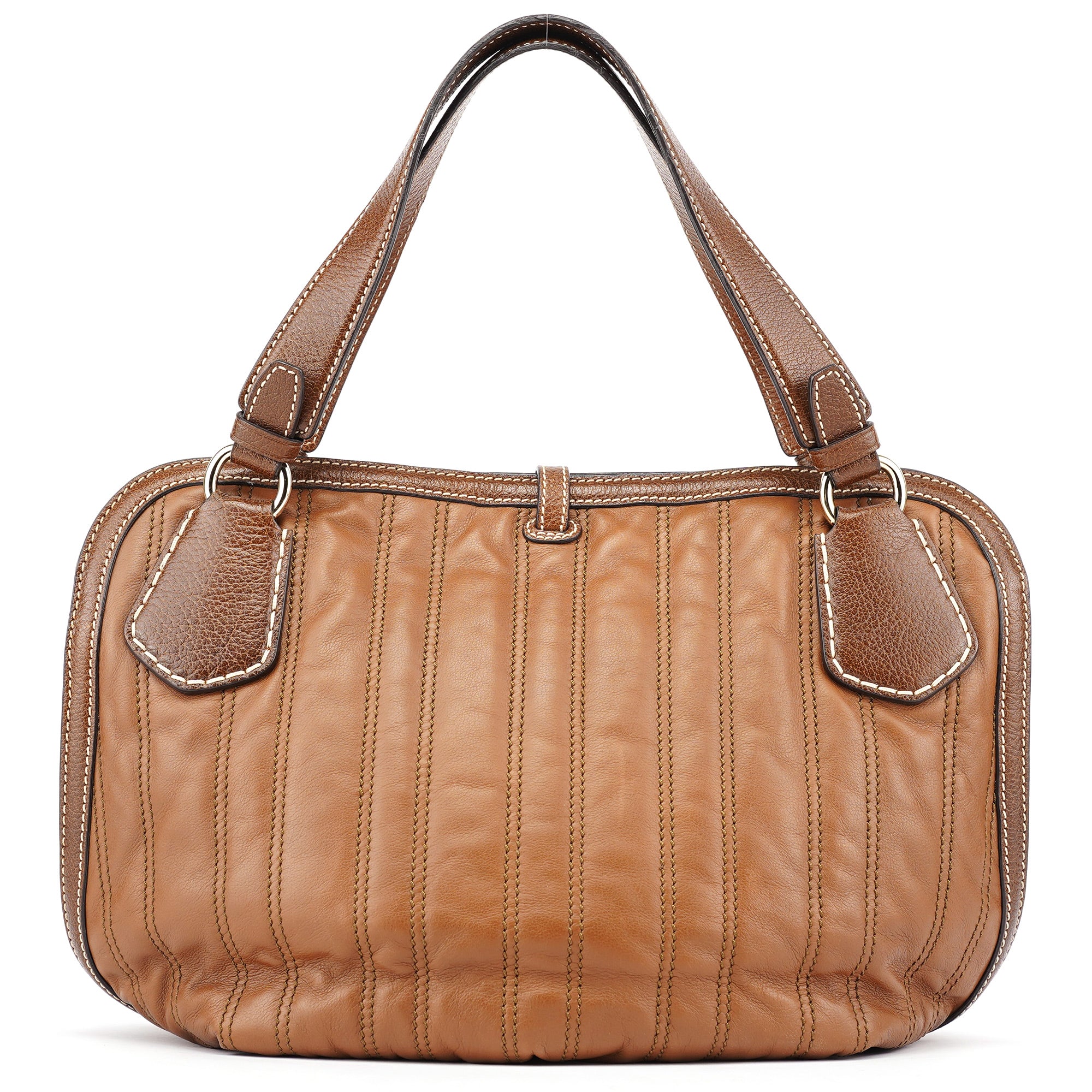 Celine Sac Bittersweet en cuir de veau matelassé marron