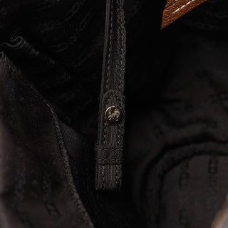 Celine Brown Quilted Calfskin Bittersweet Bag