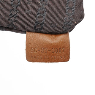 Celine Brown Quilted Calfskin Bittersweet Bag