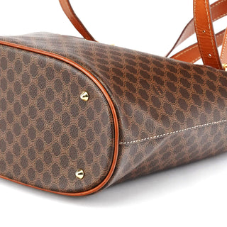 Celine Brown Triumphe Monogram Tote Bag