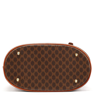 Celine Brown Triumphe Monogram Tote Bag