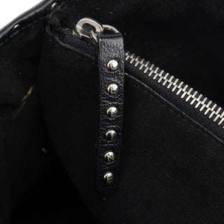 Celine Brown White Boogie Calfhair Tote Bag