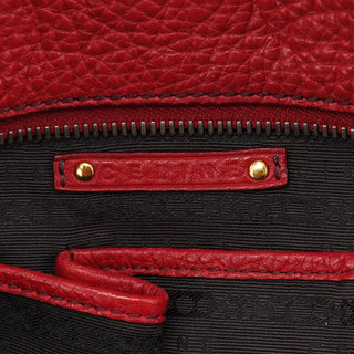 Celine Burgundy Leather Bittersweet Shoulder Bag