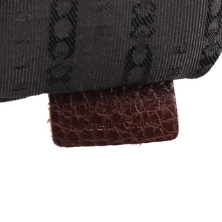 Celine Burgundy Leather Bittersweet Shoulder Bag