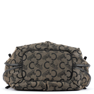 Celine C Monogram Leather Bittersweet Bag