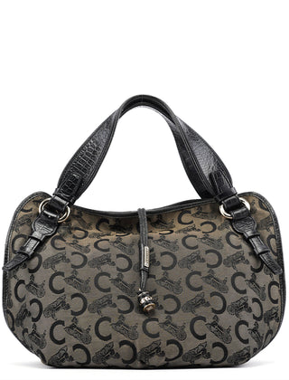 Celine C Monogram Leather Bittersweet Bag