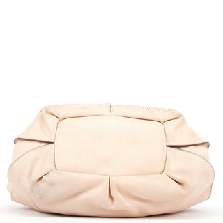 Celine Cream Perforated Leather Bittersweet Shoulder Bag