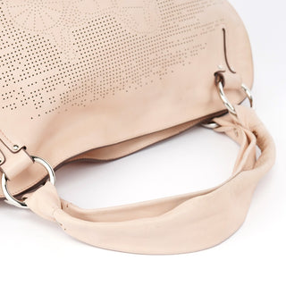 Celine Cream Perforated Leather Bittersweet Shoulder Bag