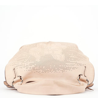 Celine Cream Perforated Leather Bittersweet Shoulder Bag