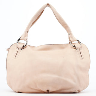 Celine Cream Perforated Leather Bittersweet Shoulder Bag