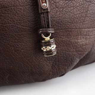 Celine Dark Brown Leather Bittersweet Shoulder Bag