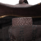 Celine Dark Brown Leather Bittersweet Shoulder Bag