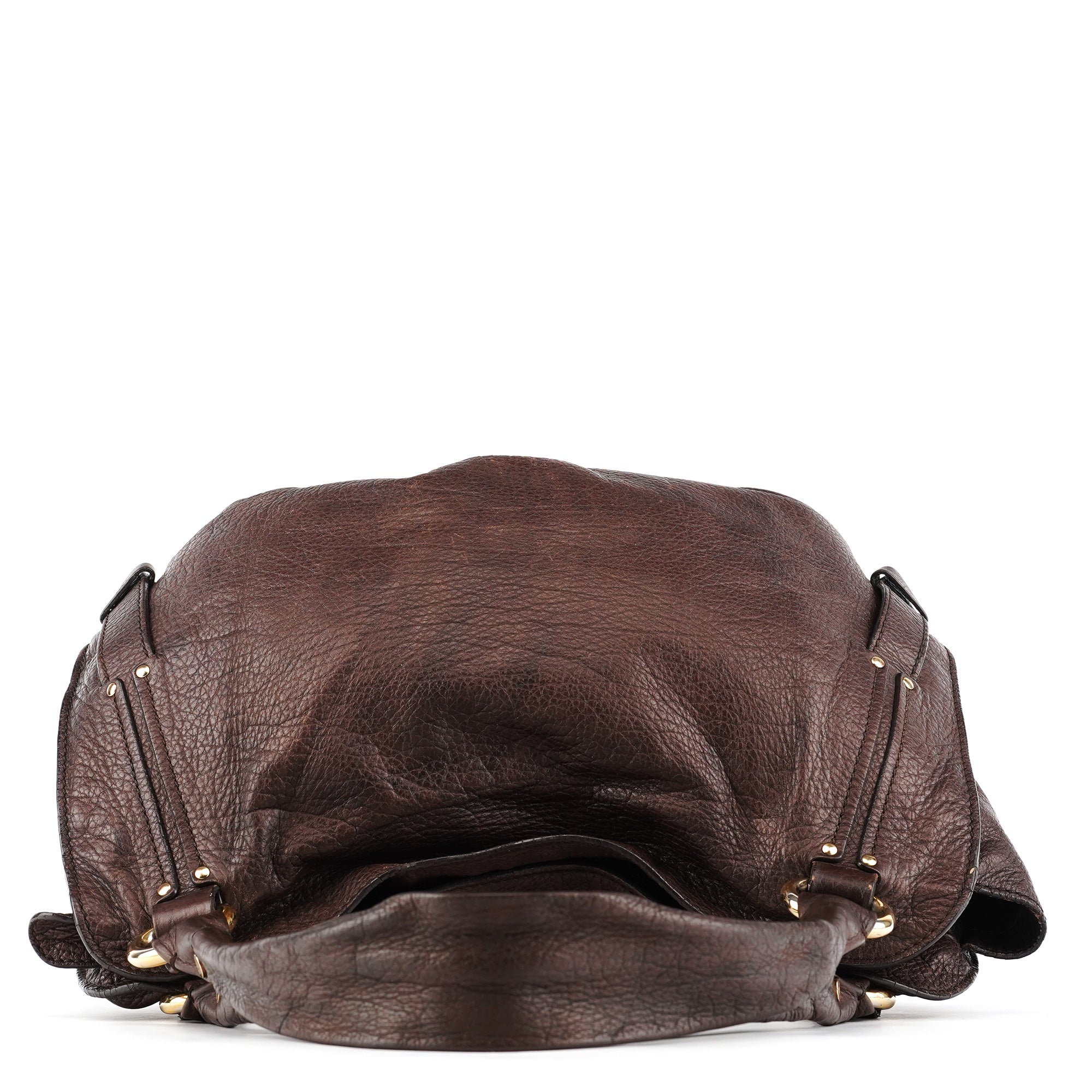 Celine Dark Brown Leather Bittersweet Shoulder Bag