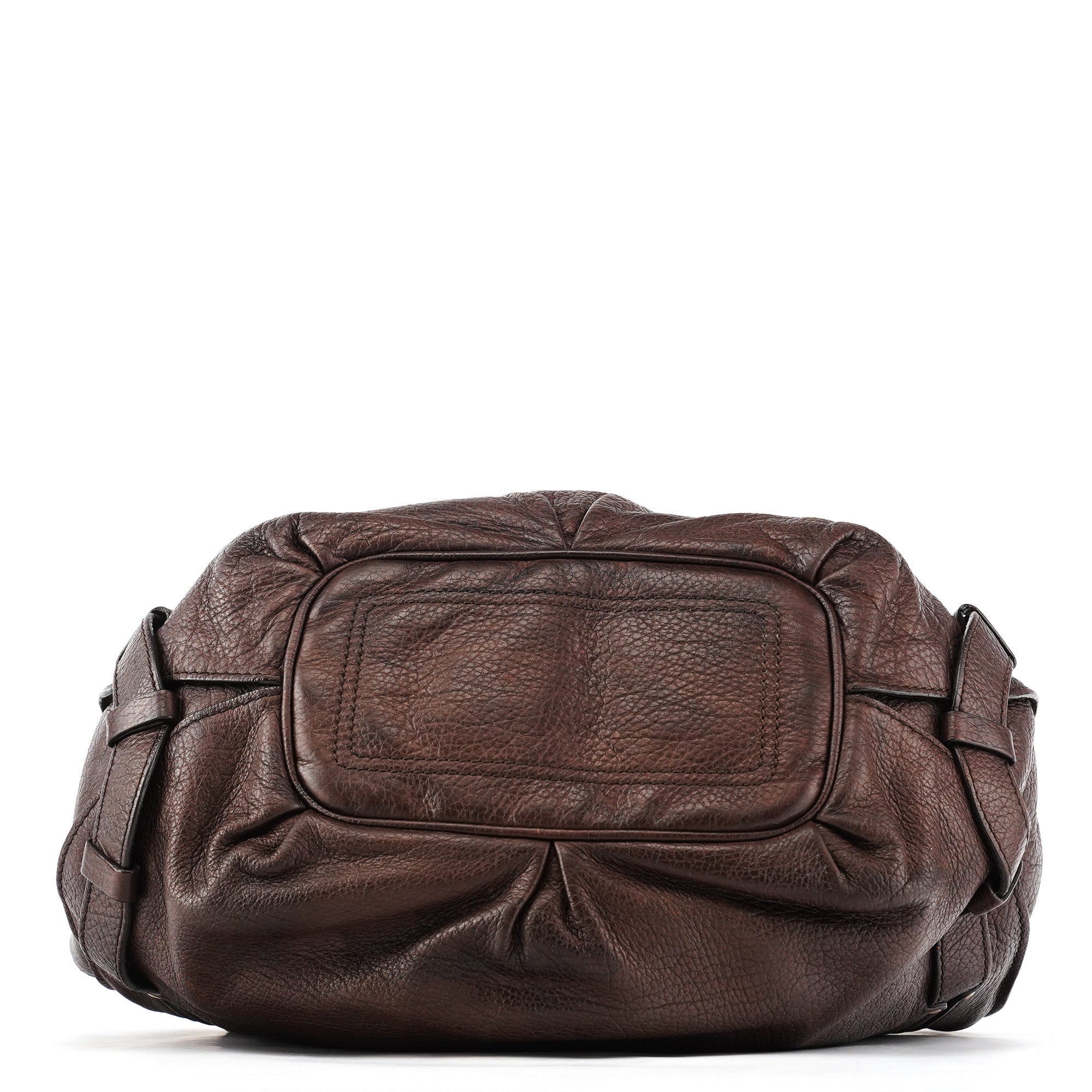 Celine Dark Brown Leather Bittersweet Shoulder Bag