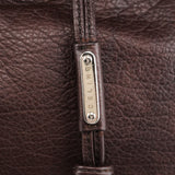 Celine Dark Brown Leather Bittersweet Shoulder Bag