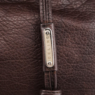 Celine Dark Brown Leather Bittersweet Shoulder Bag