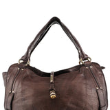 Celine Dark Brown Leather Bittersweet Shoulder Bag