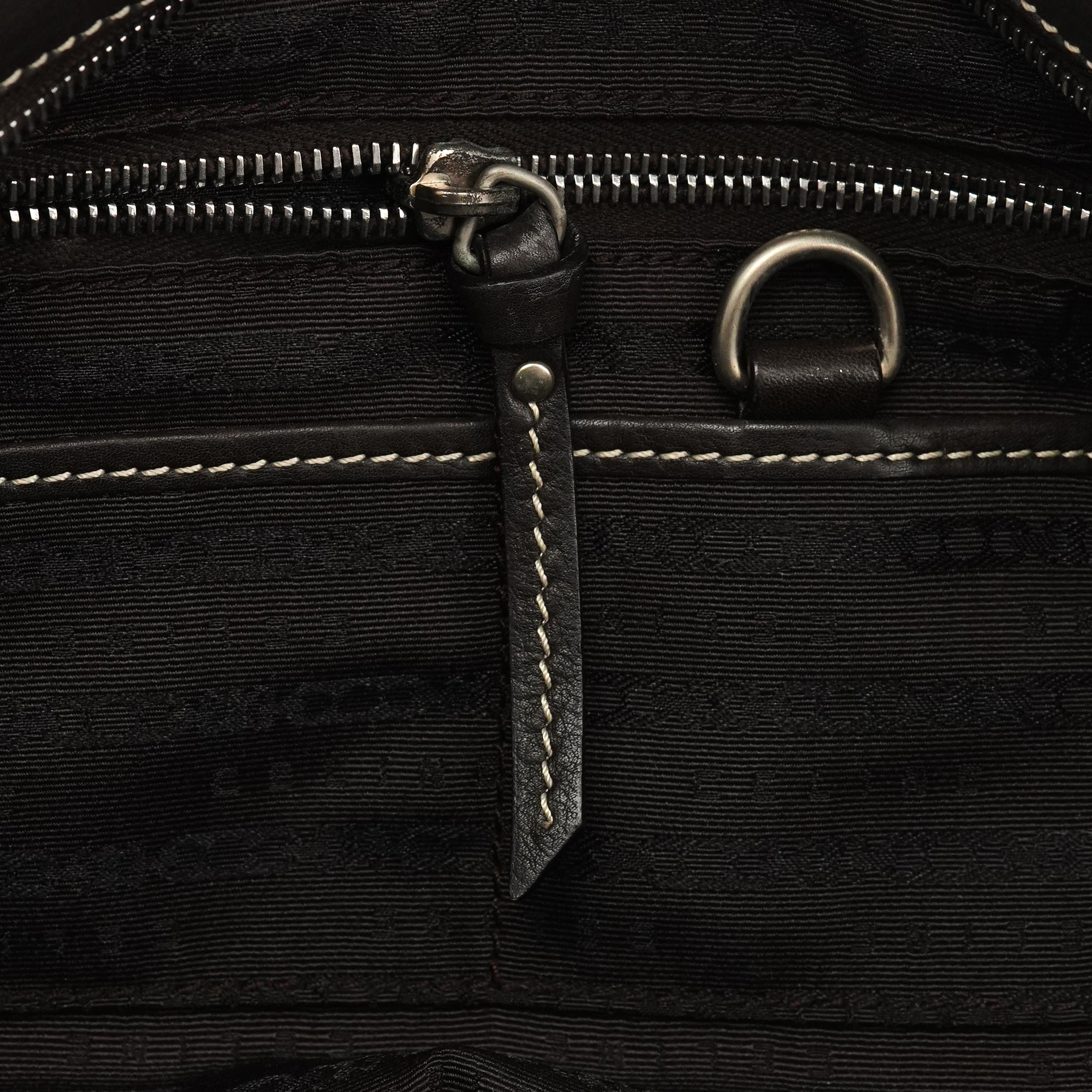 Céline Dark Brown Leather Bittersweet Shoulder Bag