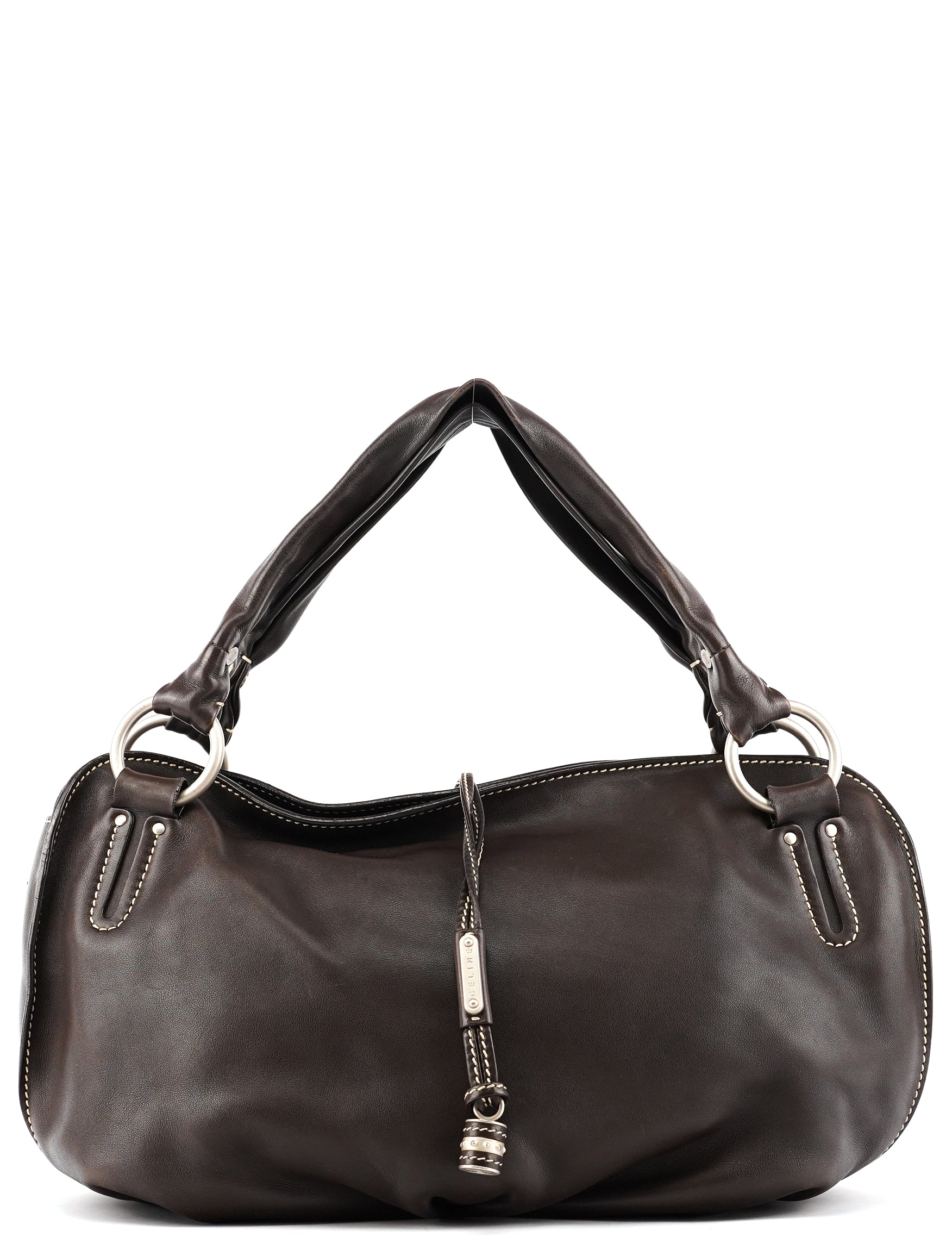 Céline Dark Brown Leather Bittersweet Shoulder Bag