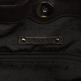 Céline Dark Brown Leather Pillow 2-Way Bag