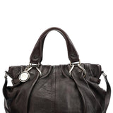 Céline Dark Brown Leather Pillow 2-Way Bag
