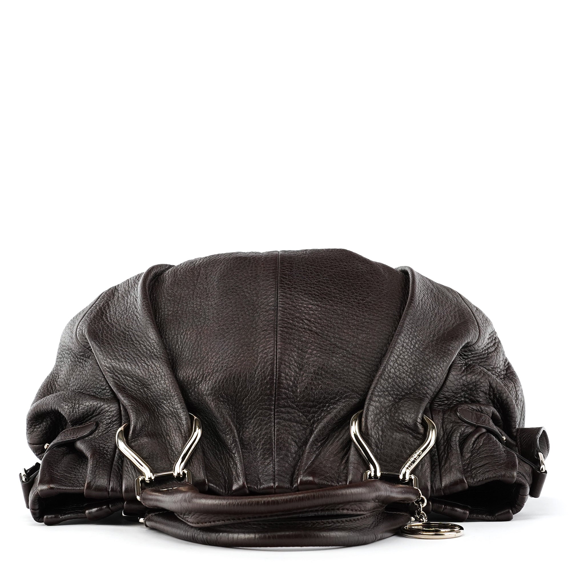 Céline Dark Brown Leather Pillow 2-Way Bag