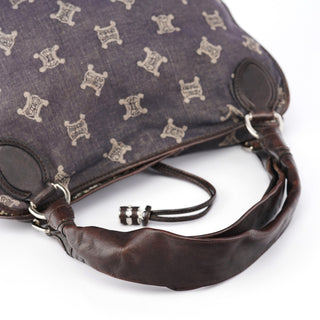 Celine Denim Monogram Bittersweet Shoulder Bag