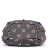 Celine Bittersweet Schultertasche aus Monogramm-Denim