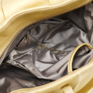 Celine Gold Leather Bittersweet Shoulder Bag