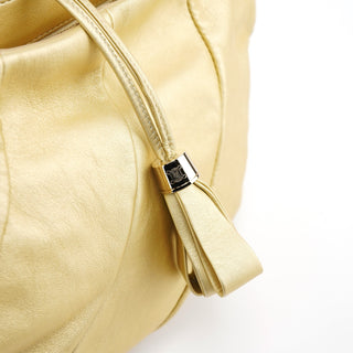 Celine Gold Leather Bittersweet Shoulder Bag