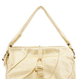 Celine Gold Leather Bittersweet Shoulder Bag