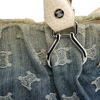 Celine Gradient Monogram Denim Pillow 2-Way Bag