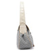 Celine Grey CC Triomphe Shoulder Bag