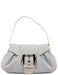 Celine Grey CC Triomphe Shoulder Bag