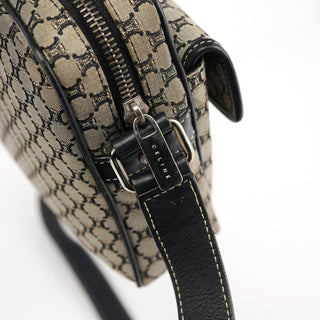 Celine Grey Macadam Crossbody Bag