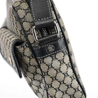 Celine Grey Macadam Crossbody Bag