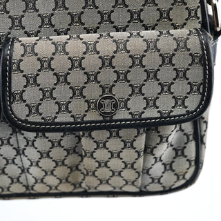 Celine Grey Macadam Crossbody Bag