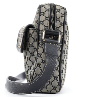 Celine Grey Macadam Crossbody Bag