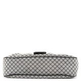 Celine Grey Macadam Monogram Shoulder Bag