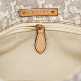Celine Grey Monogram Leather Shoulder Bag