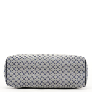 Celine Grey Monogram Leather Tote Bag