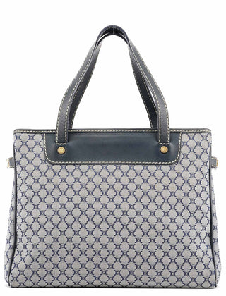Celine Grey Monogram Leather Tote Bag