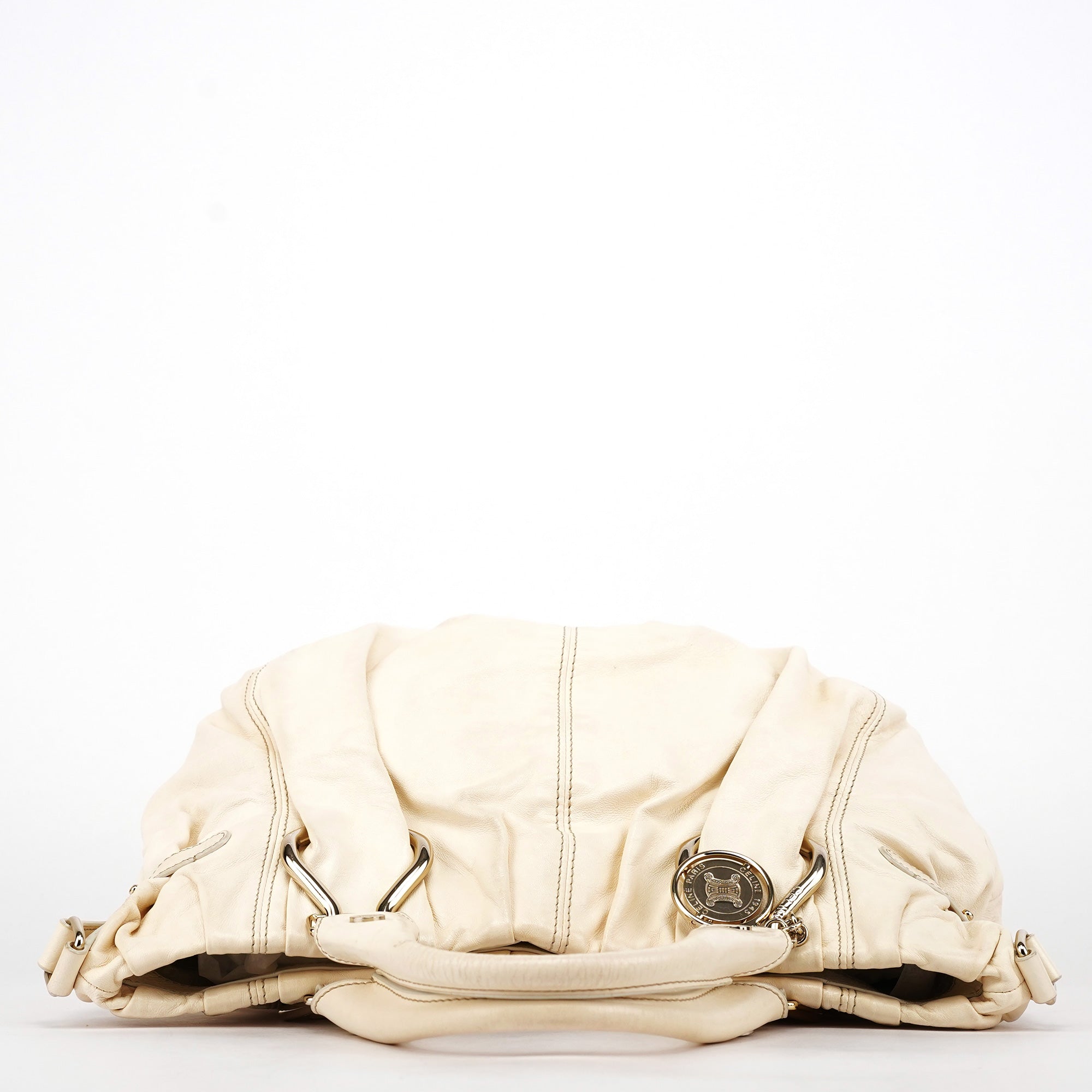Céline Ivory Leather Pillow 2-Way Bag